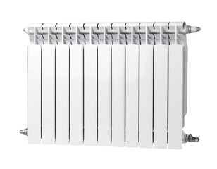 radiator isolated on white