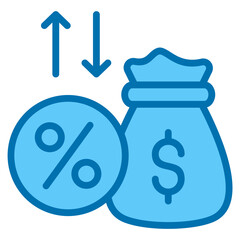 Interest Rate Risk Icon
