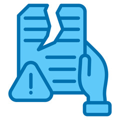 Contract Breach Icon