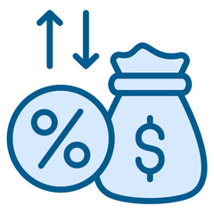 Interest Rate Risk Icon