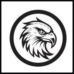 Eagle Head Vector design art