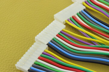 Electrical Insulated Copper Mounting Wires for Electrical Switchboard Assembly. 