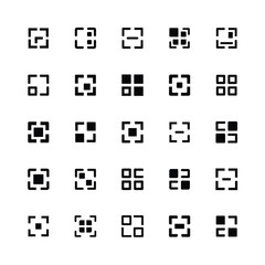 qr code digital scan design
modern qr code icon template
black and white qr code art
qr code technology concept
abstract qr barcode graphic
