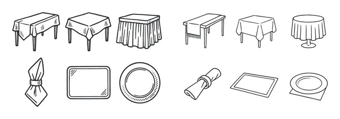 Organza Furniture Icons