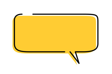 手書き風のシンプルで可愛い吹き出し