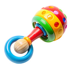 Colorful Baby Rattle A Sensory Toy for Early Development