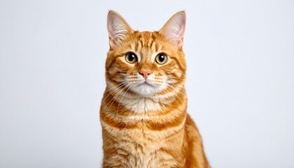 Obraz premium Close-up portrait of a ginger cat