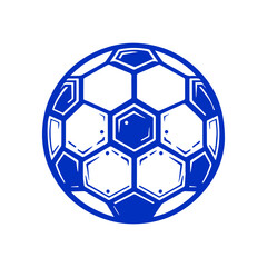 Obraz premium Vibrant Colored Football Icon SVG – Dynamic Sport Ball Vector in Bold Hues for Sports Apps, Team Logos, and Athletic Branding Designs – High-Quality Editable Graphic