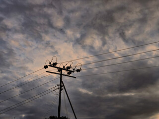 high voltage power lines
