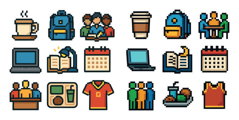 Student Life Icons