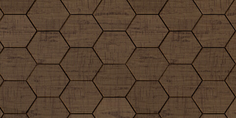 Cork Honeycomb Debossed Natural Texture

