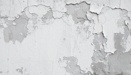 Obraz premium old concrete wall with peeling paint, grunge surface, high texture detail, suitable