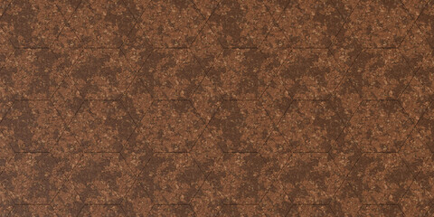 Fototapeta premium Cork Natural Hexgrid Pattern Texture