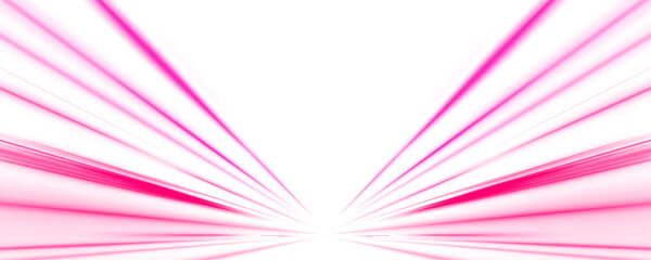 Naklejka na ściany i meble Neon stripes in the form of drill, turns and swirl. Illustration of high speed concept. Image of speed motion on the road. Vector PNG. Image of speed motion on the road. 