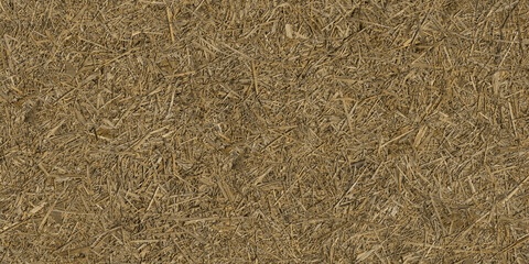 Dry Straw Mulch Texture


