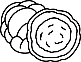 호두과자 2 흑백