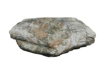 Fototapeta premium Rock isolated transparency background.