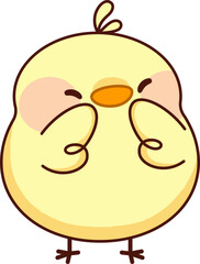 Cute Chick Mascot