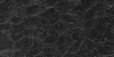Stylized Black Ink Marble Texture