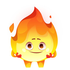 Smiling Fire Character