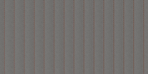 White and Grey Felt Topstitch Line Texture