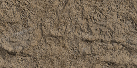 Rough Clay Cliff Wall Texture