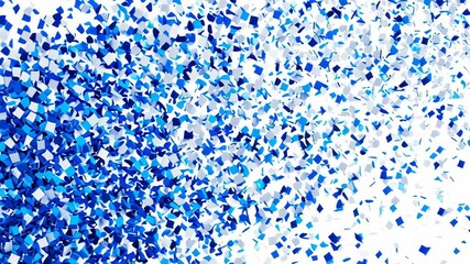  blue explosion canfitti