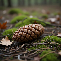 pine cones on the ground, Nature Crafts with Pine Cones DIY Projects and Ideas.png
