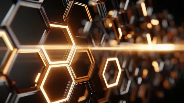 Abstract Hexagonal Pattern (1)