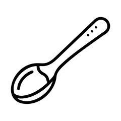 spoon isolated on white background