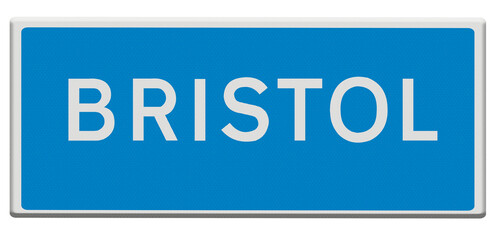 Road sign for Bristol
