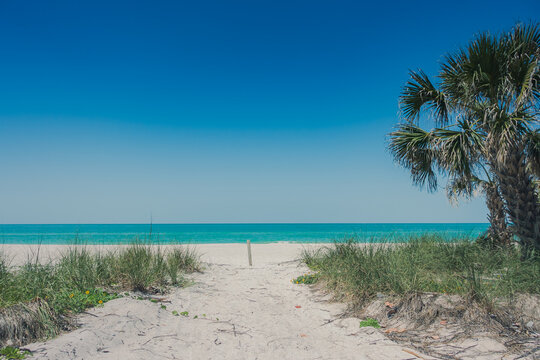 anna maria island and bradenton beach florida scenery in summer