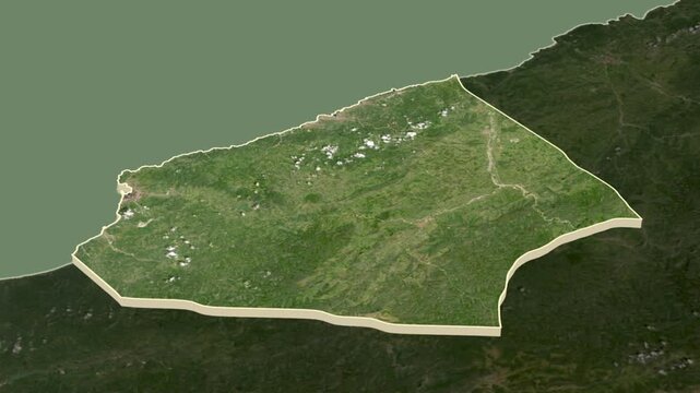 Zonguldak region, Turkiye (Turkey) extruded. 