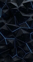 A abstract blue line background in dark background wallpaper 