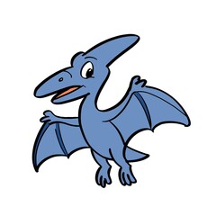 Happy Dinosaur Character for Kids Projects