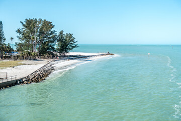beach sea front scenes near madeira beach florida