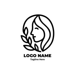 Premium Organic Wellness Emblem - Sustainable Luxury Brand Identity Solution
