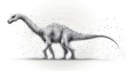 Digital dinosaur illustration (1)