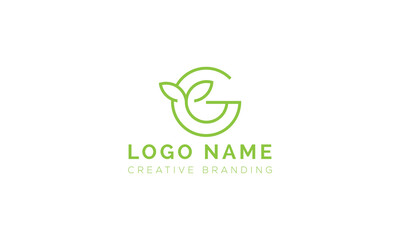 Minimalist G Logo for Branding and Identity.