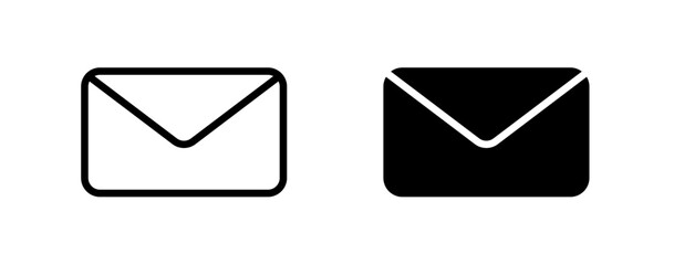 Mail and envelope icon