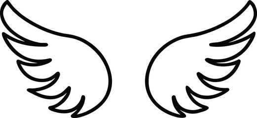 angel wings in heaven hawk feather wing pattern