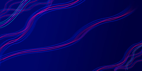 A blue background with a blue and pink swirls