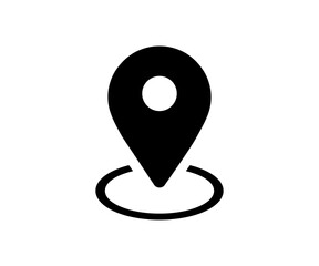 Map marker pointer symbols, GPS location. Navigation map, location navigation icon vector design and illustration.
