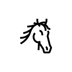 abstract horse icon