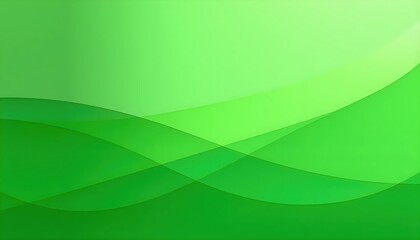Soft Swoosh Pattern In Gradient Green Design