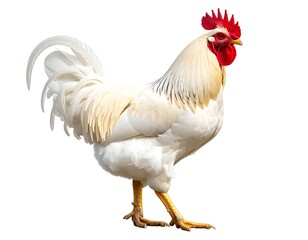 Fototapeta premium Rooster profile view