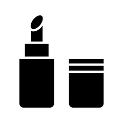  lipstick icon white on backgrond