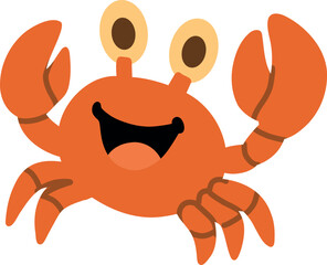  Cartoon Crab