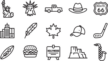 merica themed icons.eps