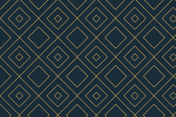 Geometric diamond pattern with subtle metallic accents on dark background
